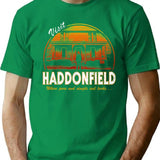 Visit Haddonfield T-Shirt for Men & Women, T-Shirts Graphic Tee - Green