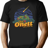 Visit Onett T-Shirt for Men & Women, T-Shirts Graphic Tee - Black