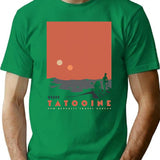 Visit Tatooine T-Shirt for Men & Women, T-Shirts Graphic Tee - Green