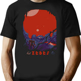 Visit Zebes T-Shirt for Men & Women, T-Shirts Graphic Tee - Black
