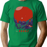 Visit Zebes T-Shirt for Men & Women, T-Shirts Graphic Tee - Green