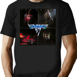 Vn Hlen Vn Hlen Album Cover T-Shirt for Men & Women, T-Shirts Graphic Tee - Black