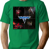 Vn Hlen Vn Hlen Album Cover T-Shirt for Men & Women, T-Shirts Graphic Tee - Green