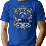 Volbeat Band Best Logo 02 T-Shirt for Men & Women, T-Shirts Graphic Tee - Blue