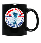 Vote Boss Hogg Dukes of Hazzard Black Coffee Mug, Gift Coffee Mug - Black