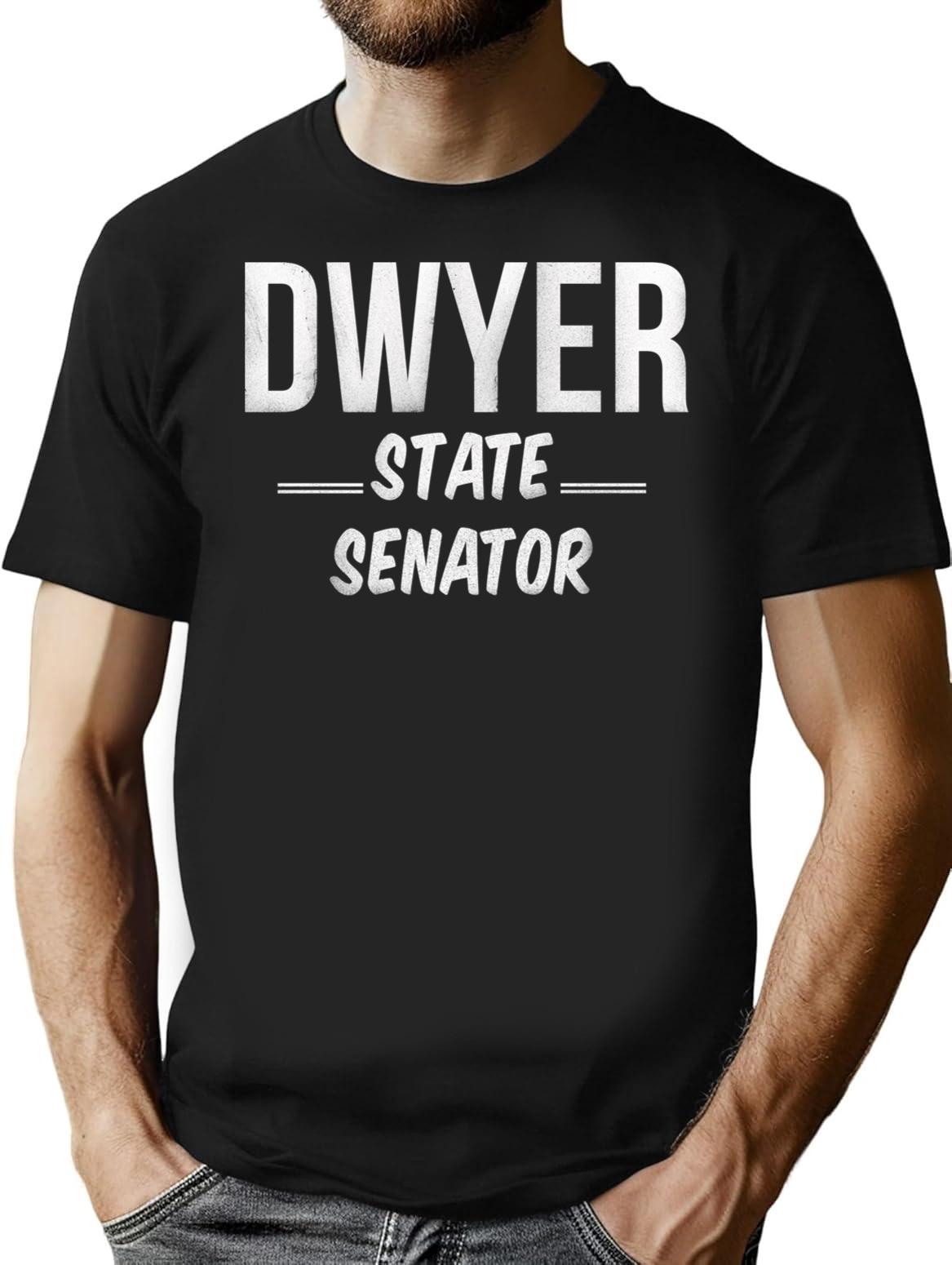 Vote Budd Dwyer For State Senator T-Shirt for Men & Women, T-Shirts Graphic Tee - Black