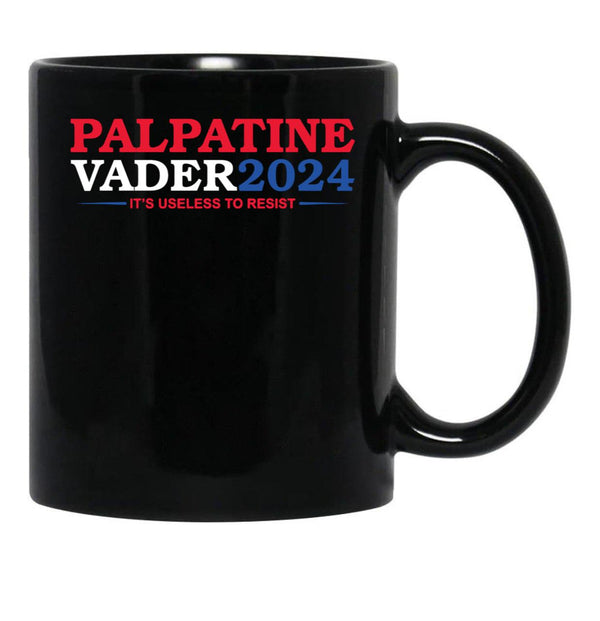 Vote Palpatine Vader 2024 Black Coffee Mug, Gift Coffee Mug - Black