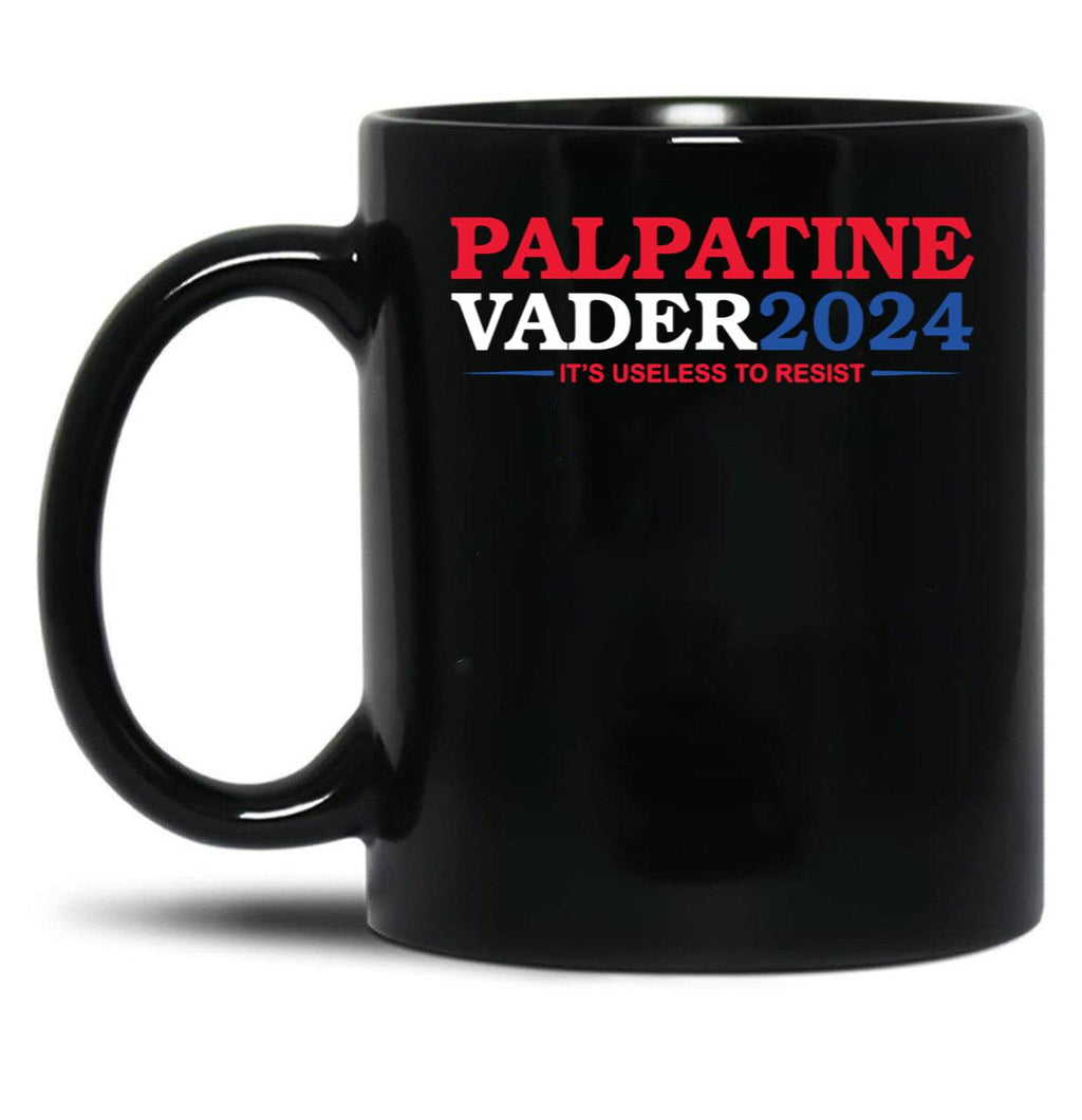 Vote Palpatine Vader 2024 Black Coffee Mug, Gift Coffee Mug