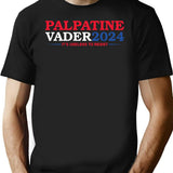 Vote Palpatine Vader 2024 Premium Heavyweight Cotton T-Shirt - Black