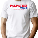 Vote Palpatine Vader 2024 Premium Heavyweight Cotton T-Shirt - White