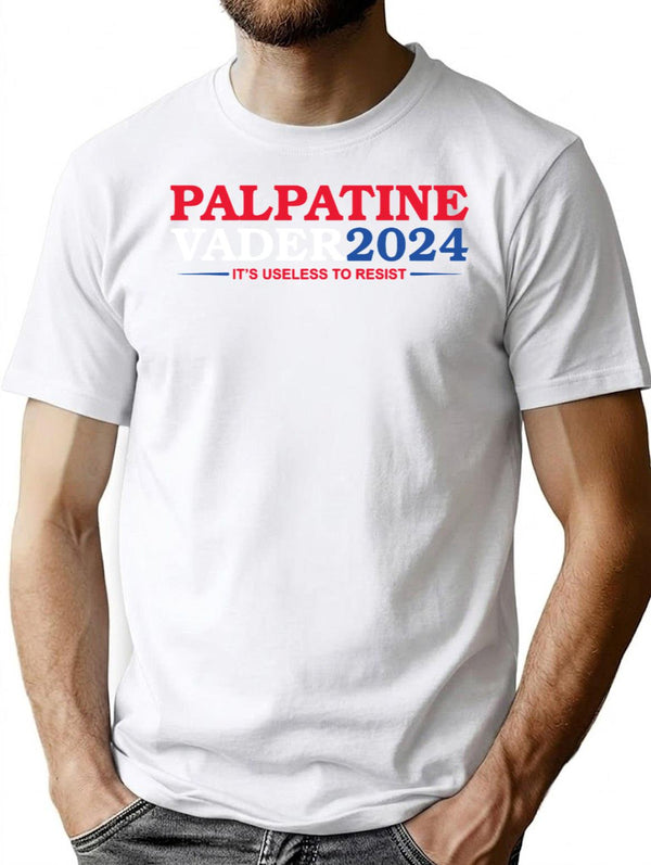 Vote Palpatine Vader 2024 Premium Heavyweight Cotton T-Shirt - White