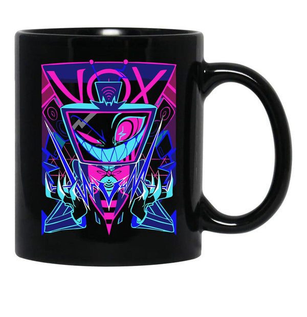 Vox Hazbin Hotel Classic Black Coffee Mug, Gift Coffee Mug - Black