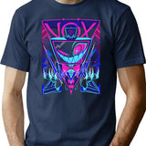 Vox Hazbin Hotel Classic Premium Heavyweight Cotton T-Shirt - Navy