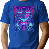 Vox Hazbin Hotel Classic Premium Heavyweight Cotton T-Shirt - Blue