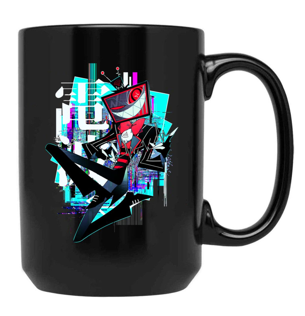 Vox Hazbin Hotel Essential  Black Coffee Mug, Gift Coffee Mug