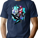 Vox Hazbin Hotel Essential Premium Heavyweight Cotton T-Shirt - Navy