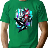 Vox Hazbin Hotel Essential Premium Heavyweight Cotton T-Shirt - Green