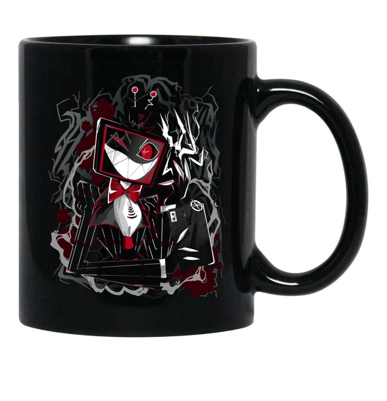 Vox Hazbin Hotel Design Essential Essential Black Coffee Mug, Gift Coffee Mug - Black