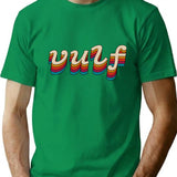 Vulf Vintage T-Shirt for Men & Women, T-Shirts Graphic Tee - Green