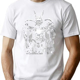 Vultan T-Shirt for Men & Women, T-Shirts Graphic Tee - White