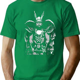 Vultan T-Shirt for Men & Women, T-Shirts Graphic Tee - Green
