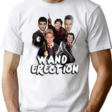Wand Erection Parody Shirt T-Shirt for Men & Women, T-Shirts Graphic Tee - White