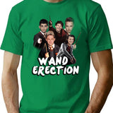 Wand Erection Parody Shirt T-Shirt for Men & Women, T-Shirts Graphic Tee - Green