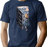 We'Re All Mad Here T-Shirt for Men & Women, T-Shirts Graphic Tee - Navy