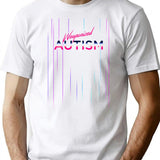 Weaponized Autism - Funny Autism Retrofuturistic Design T-Shirt for Men & Women, T-Shirts Graphic Tee - White