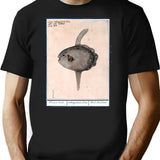 Weird Fish Vintage T-Shirt for Men & Women, T-Shirts Graphic Tee - Black