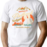 Welcome to Portlandia Premium Heavyweight Cotton T-Shirt - White