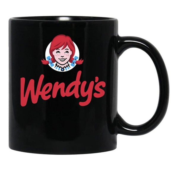 Wendy Fast Food Restaurant Logo Essential Coffee Mug Black Coffee Mug, Gift Coffee Mug - Black