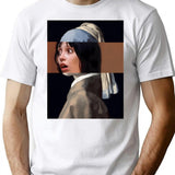 Wendy With The Pearl Earring T-Shirt for Men & Women, T-Shirts Graphic Tee - White