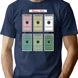 Western-Holly Wall Ovens T-Shirt for Men & Women, T-Shirts Graphic Tee - Navy