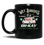 Wet Bandits Plumbing Heating Dks 3 Black Coffee Mug, Gift Coffee Mug