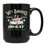 Wet Bandits Plumbing Heating Dks 3 Black Coffee Mug, Gift Coffee Mug