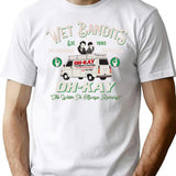 Wet Bandits Plumbing Heating Dks 3 Premium Heavyweight Cotton T-Shirt - White
