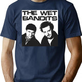 Wet Bandits T-Shirt for Men & Women, T-Shirts Graphic Tee - Navy