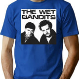 Wet Bandits T-Shirt for Men & Women, T-Shirts Graphic Tee - Blue