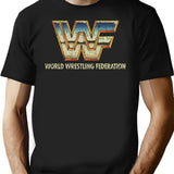 Wf Retrowave Chrome 1985 T-Shirt for Men & Women, T-Shirts Graphic Tee - Black