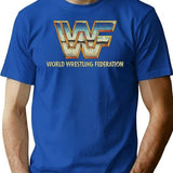 Wf Retrowave Chrome 1985 T-Shirt for Men & Women, T-Shirts Graphic Tee - Blue