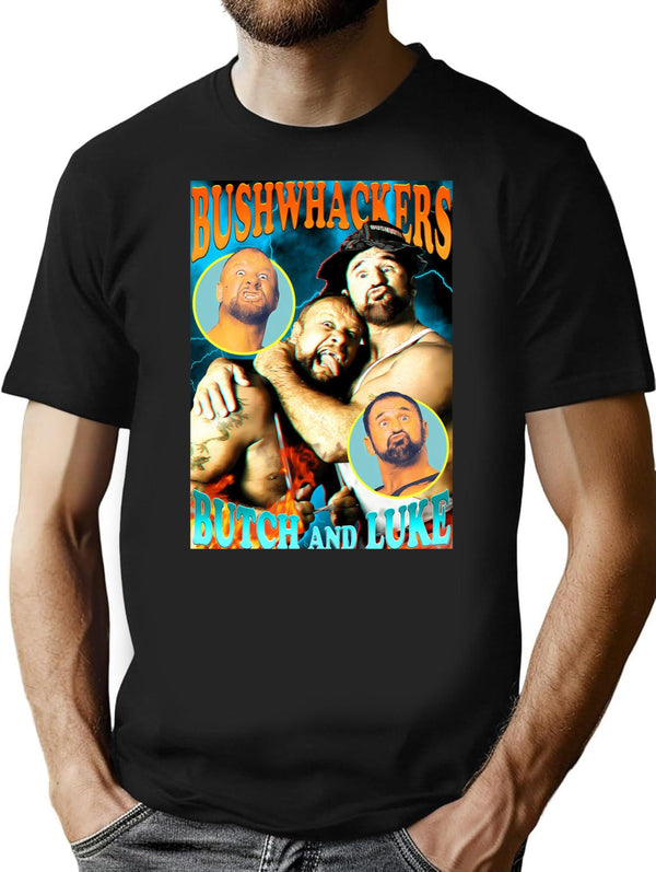 Whackers Bootleg T-Shirt for Men & Women, T-Shirts Graphic Tee - Black