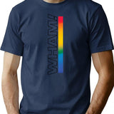 Wham T-Shirt for Men & Women, T-Shirts Graphic Tee - Navy