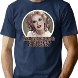 What Ever Happened To Baby Jane Premium Heavyweight Cotton T-Shirt - Navy