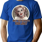 What Ever Happened To Baby Jane Premium Heavyweight Cotton T-Shirt - Blue