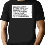 When Harry Met Sally Script Premium Heavyweight Cotton T-Shirt - Black