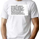 When Harry Met Sally Script Premium Heavyweight Cotton T-Shirt - White