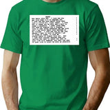 When Harry Met Sally Script Premium Heavyweight Cotton T-Shirt - Green