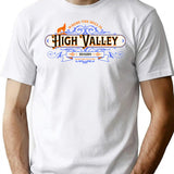 Where Is High Valley Idaho T -Shirt T-Shirt for Men & Women, T-Shirts Graphic Tee - White