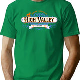 Where Is High Valley Idaho T -Shirt T-Shirt for Men & Women, T-Shirts Graphic Tee - Green